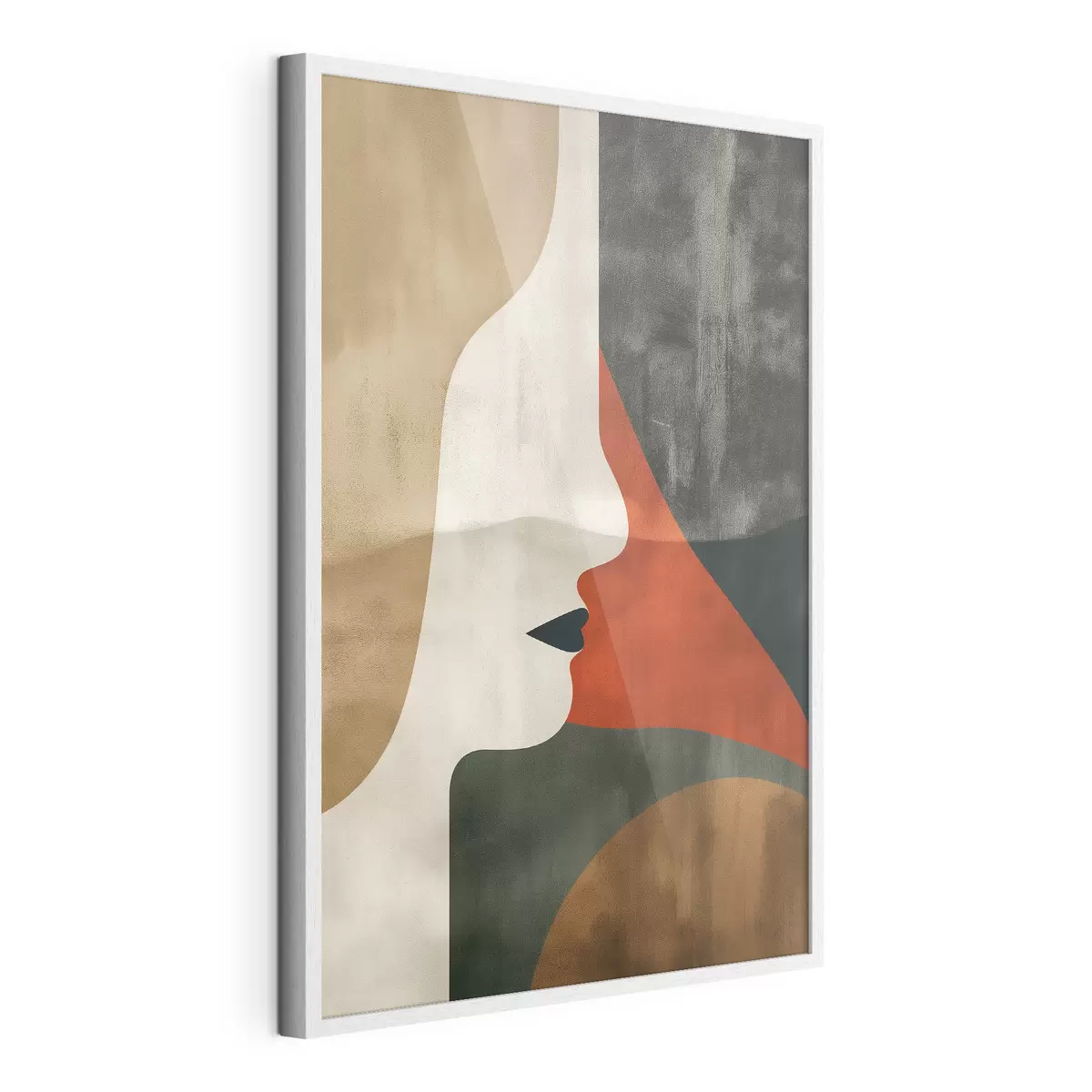 Poster Visage et abstraction f44969