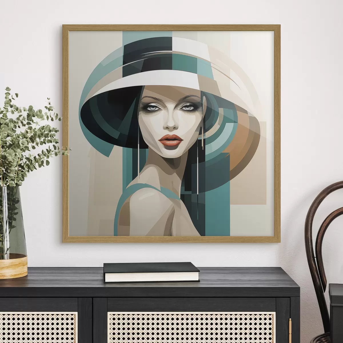 Poster Femme et poésie f44972