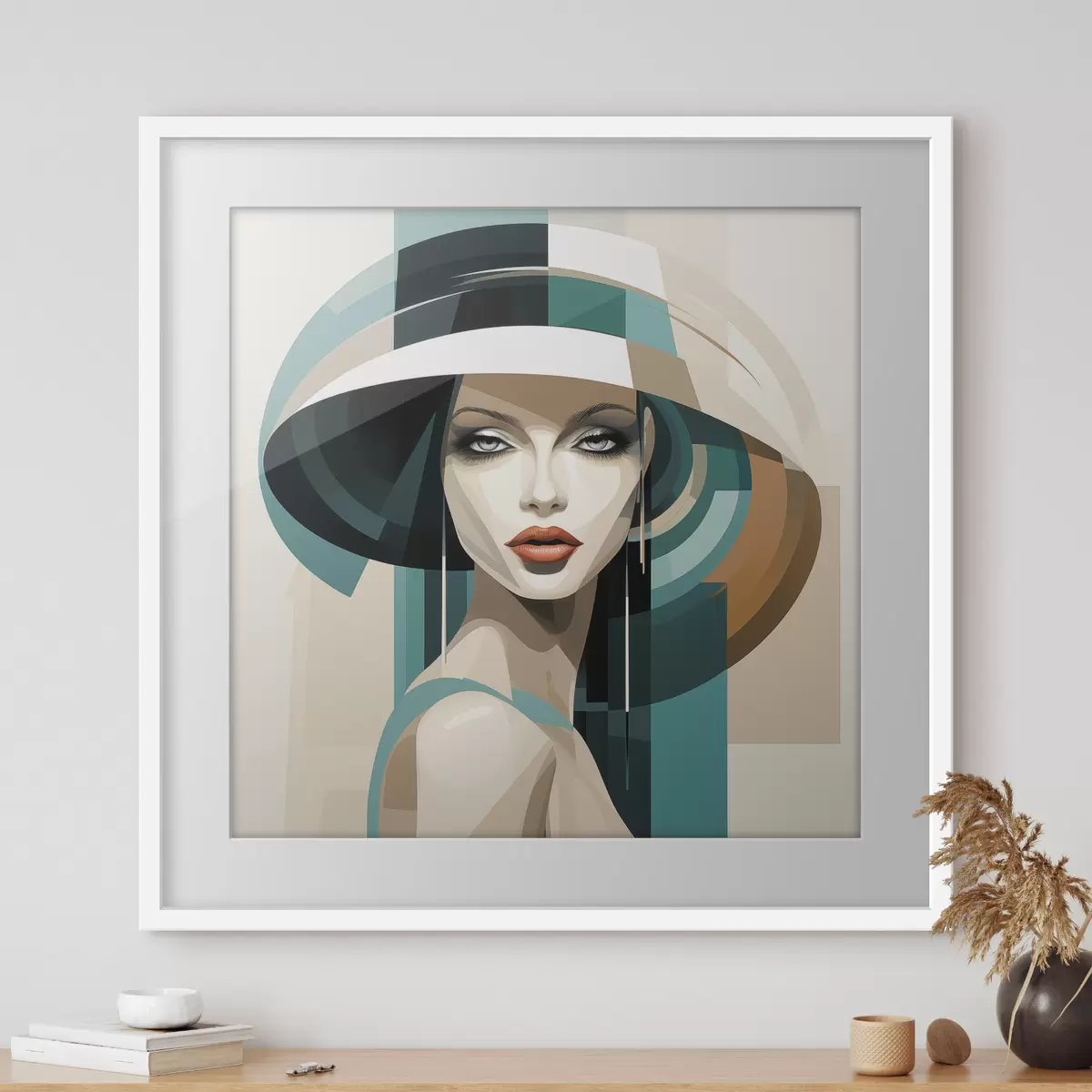 Poster Femme et poésie f44972