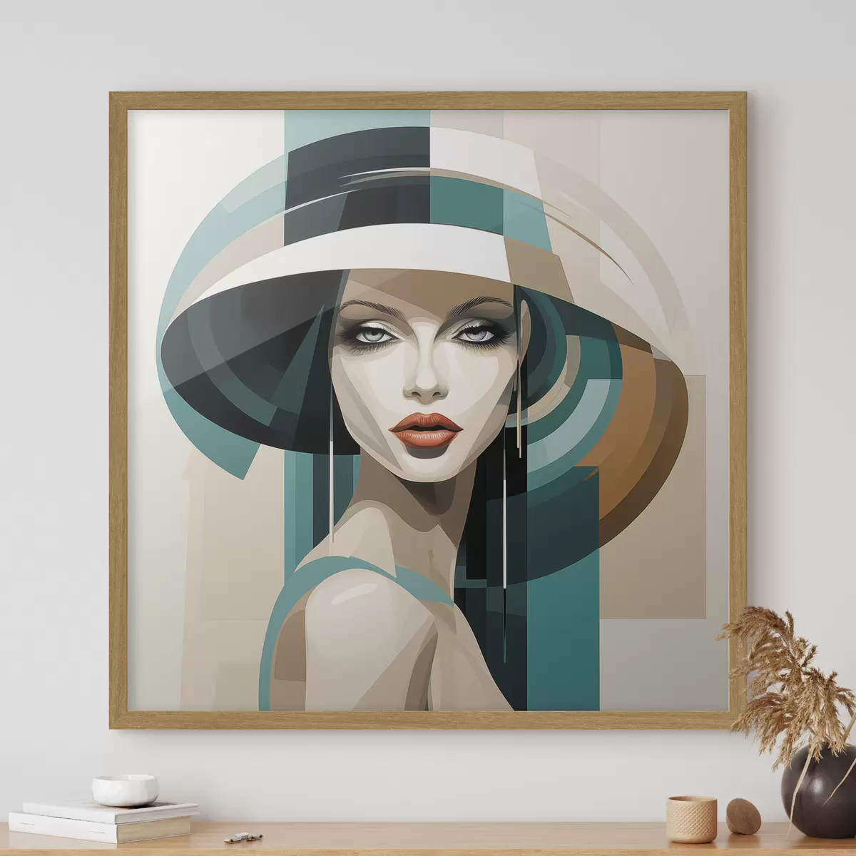Poster Femme et poésie f44972