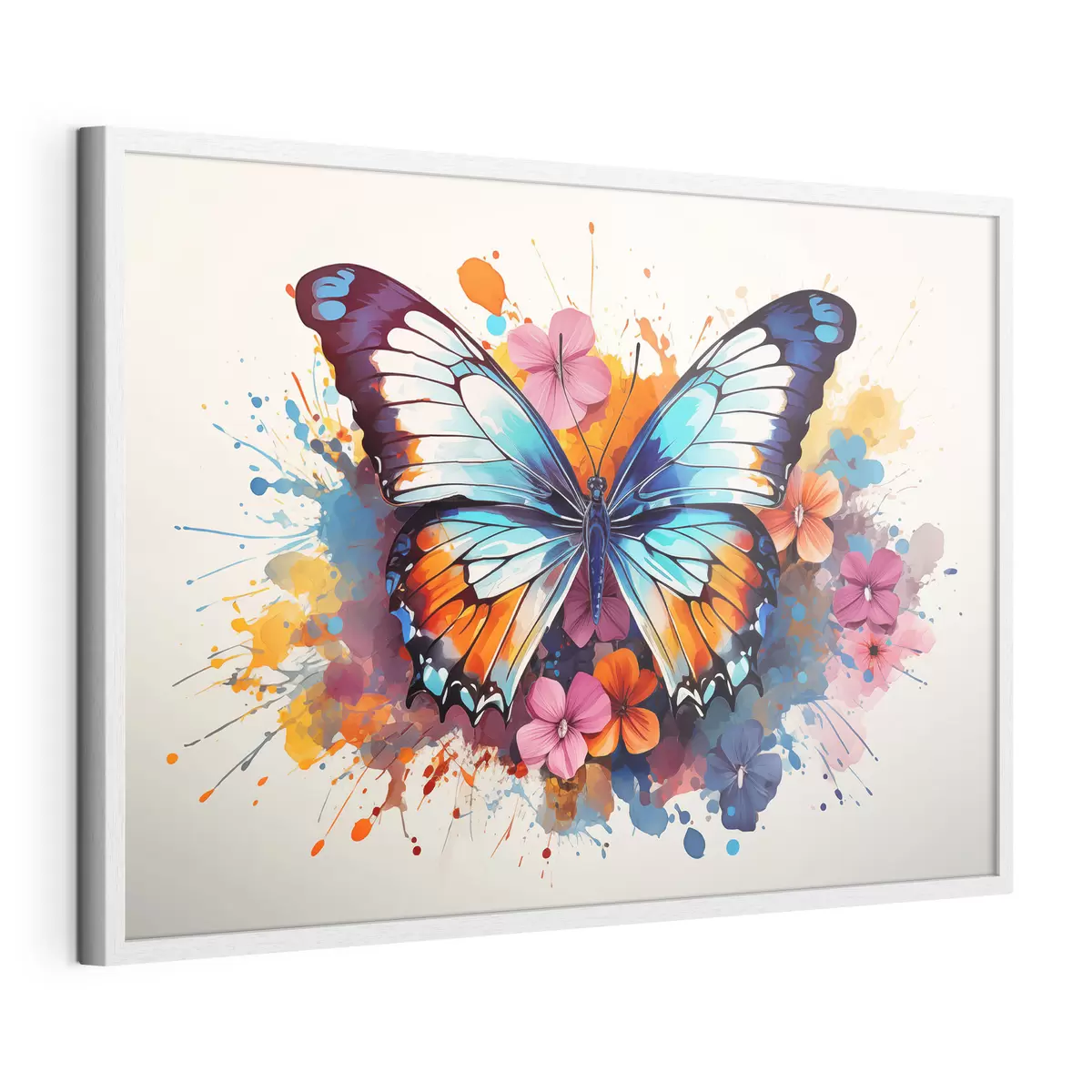 Poster Papillons et joie f44943