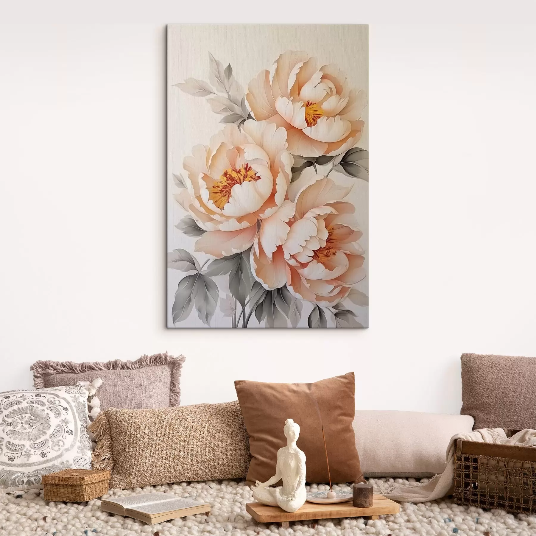 Tableau Pivoines s44997