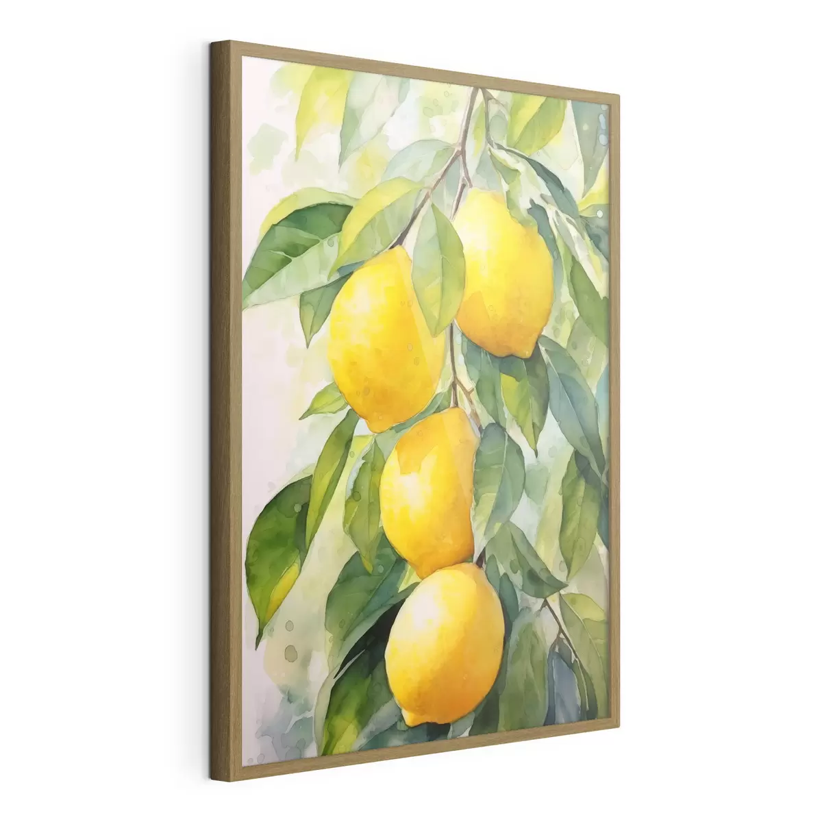 Poster Branche de citrons f45001