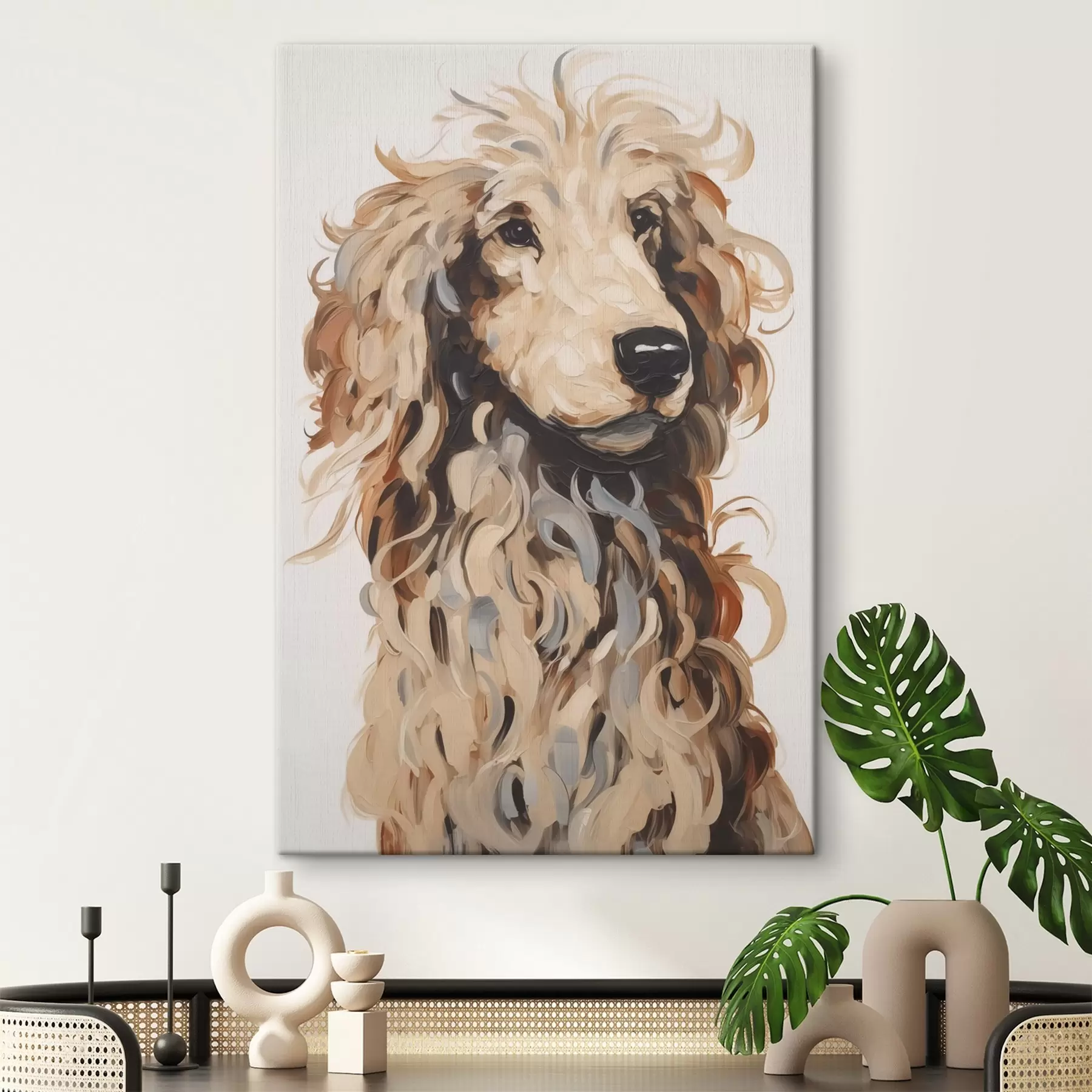 Tableau Chien s45024