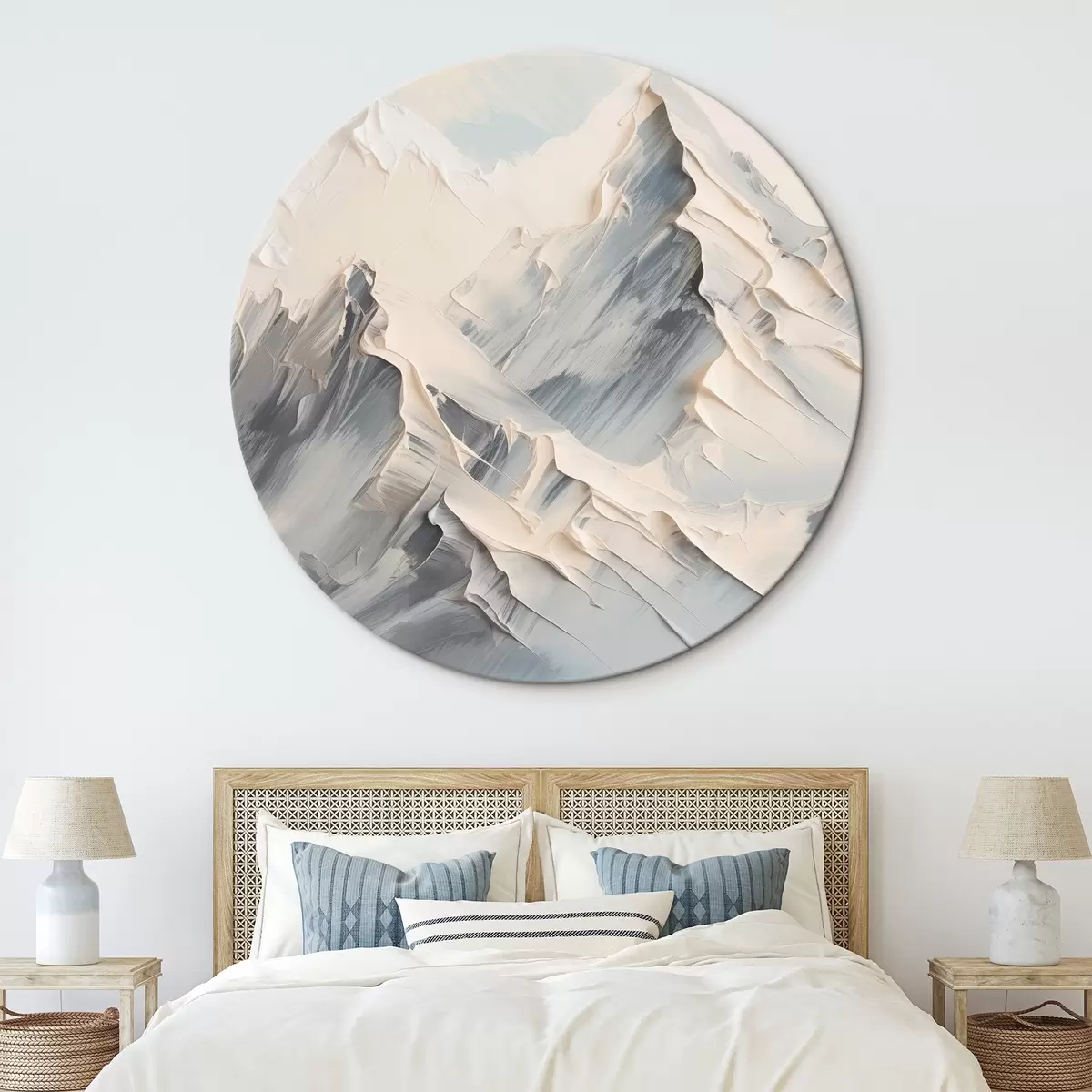 Tableaux rondes Montagnes r45015