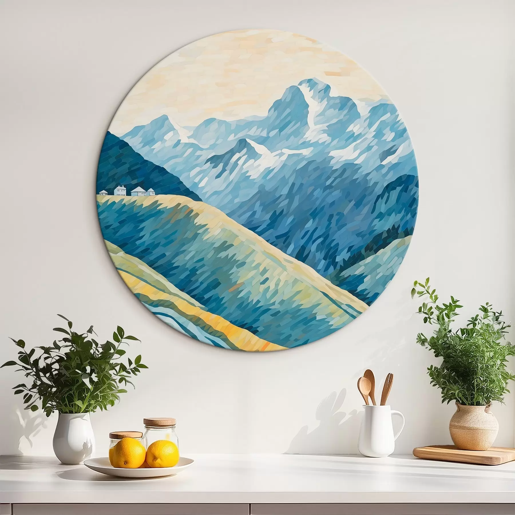 Tableau Paysage de montagne r45027