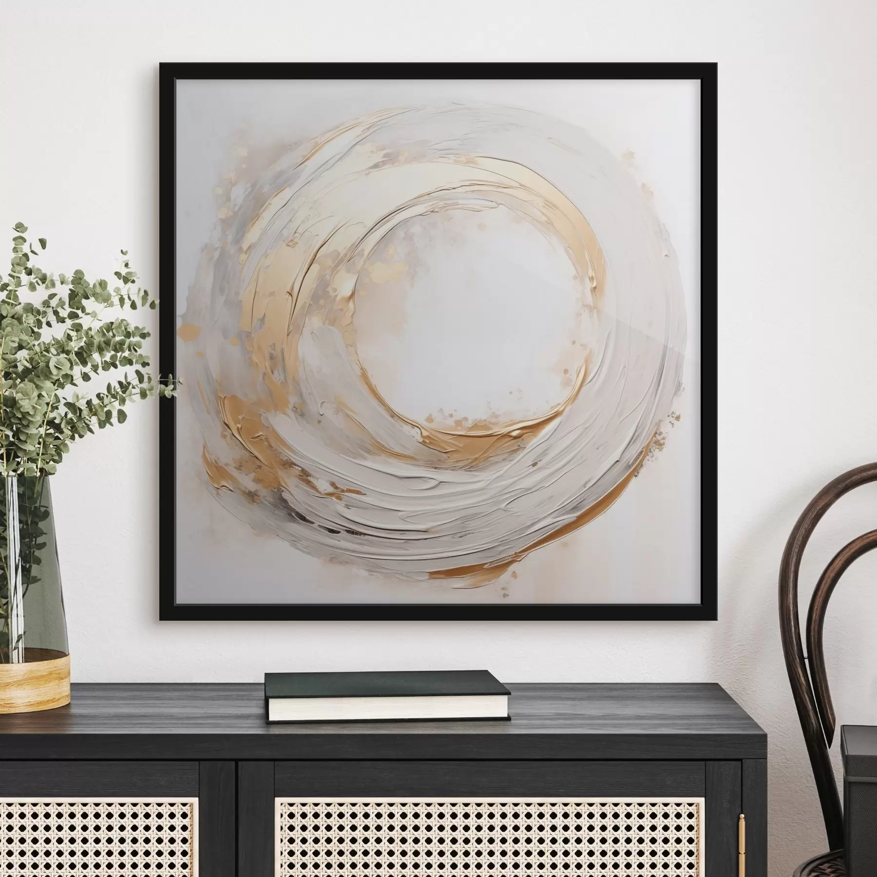 Papier peint Cercle abstrait f45016