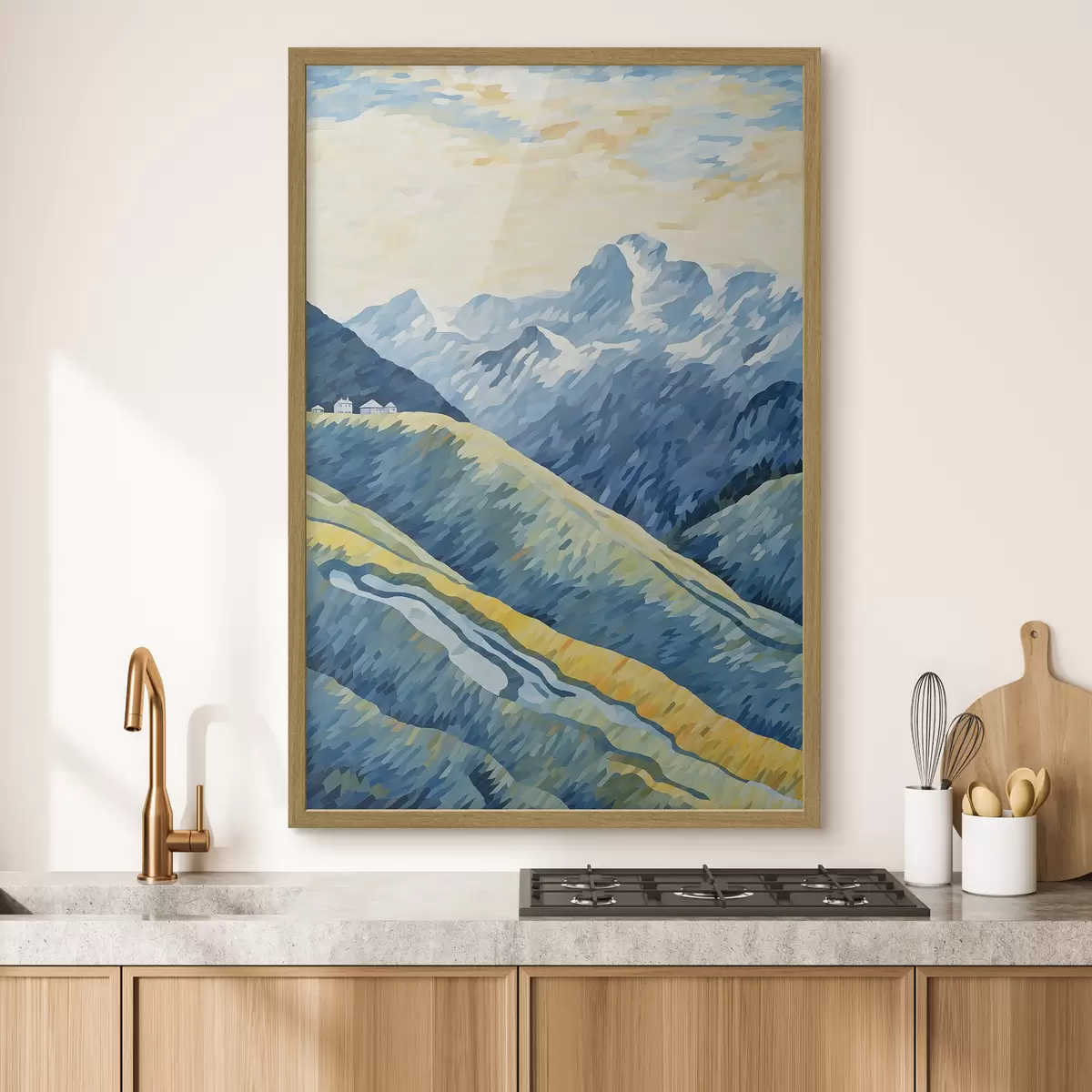 Poster Paysage de montagne f45027