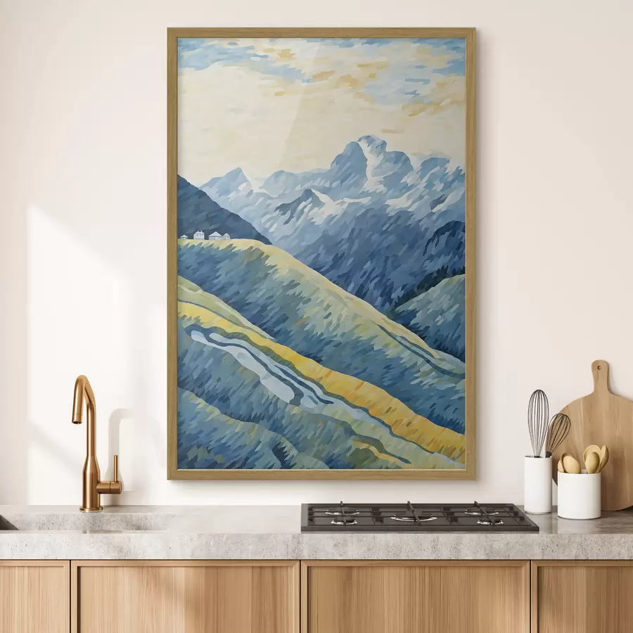 Papier peint Paysage de montagne f45027