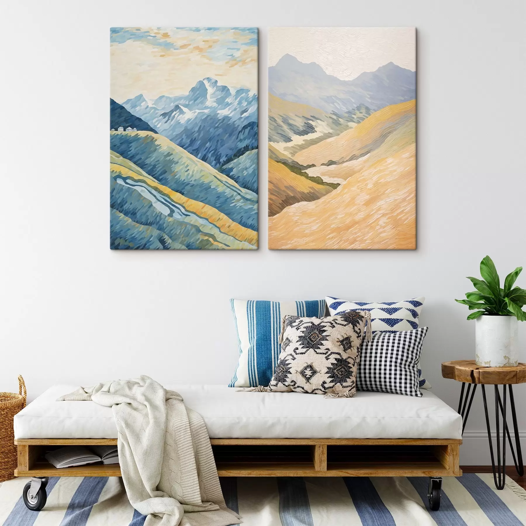 Tableau Paysage de montagne m00486