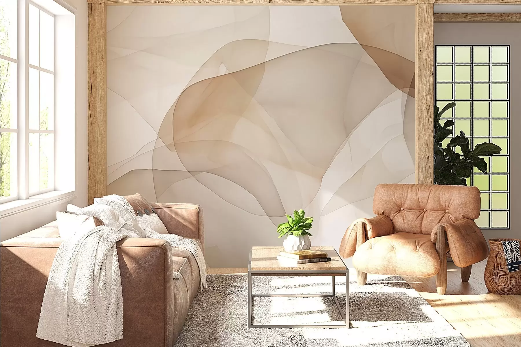 Papier peint Abstraction w04226