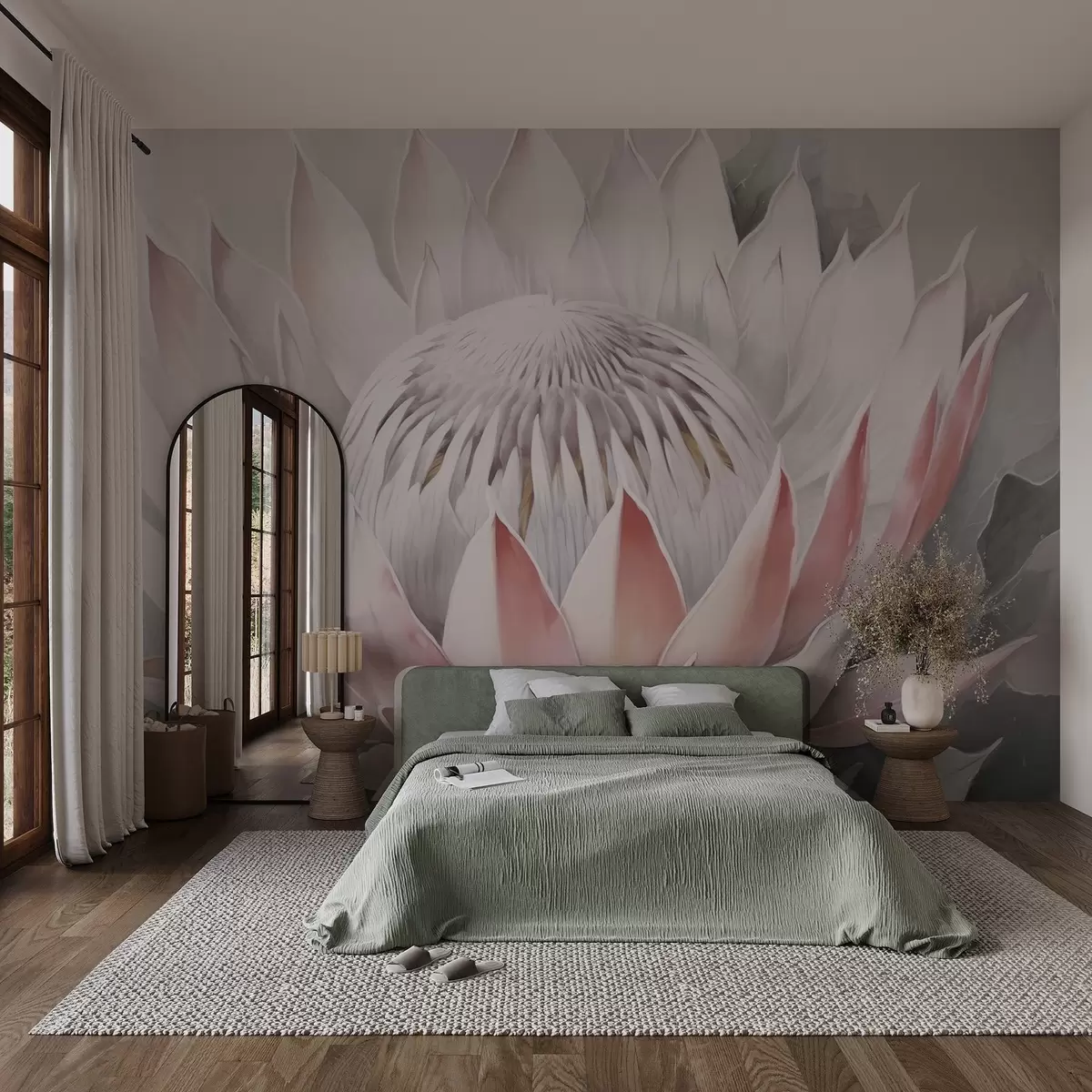 Papier peint Grand protea w04241