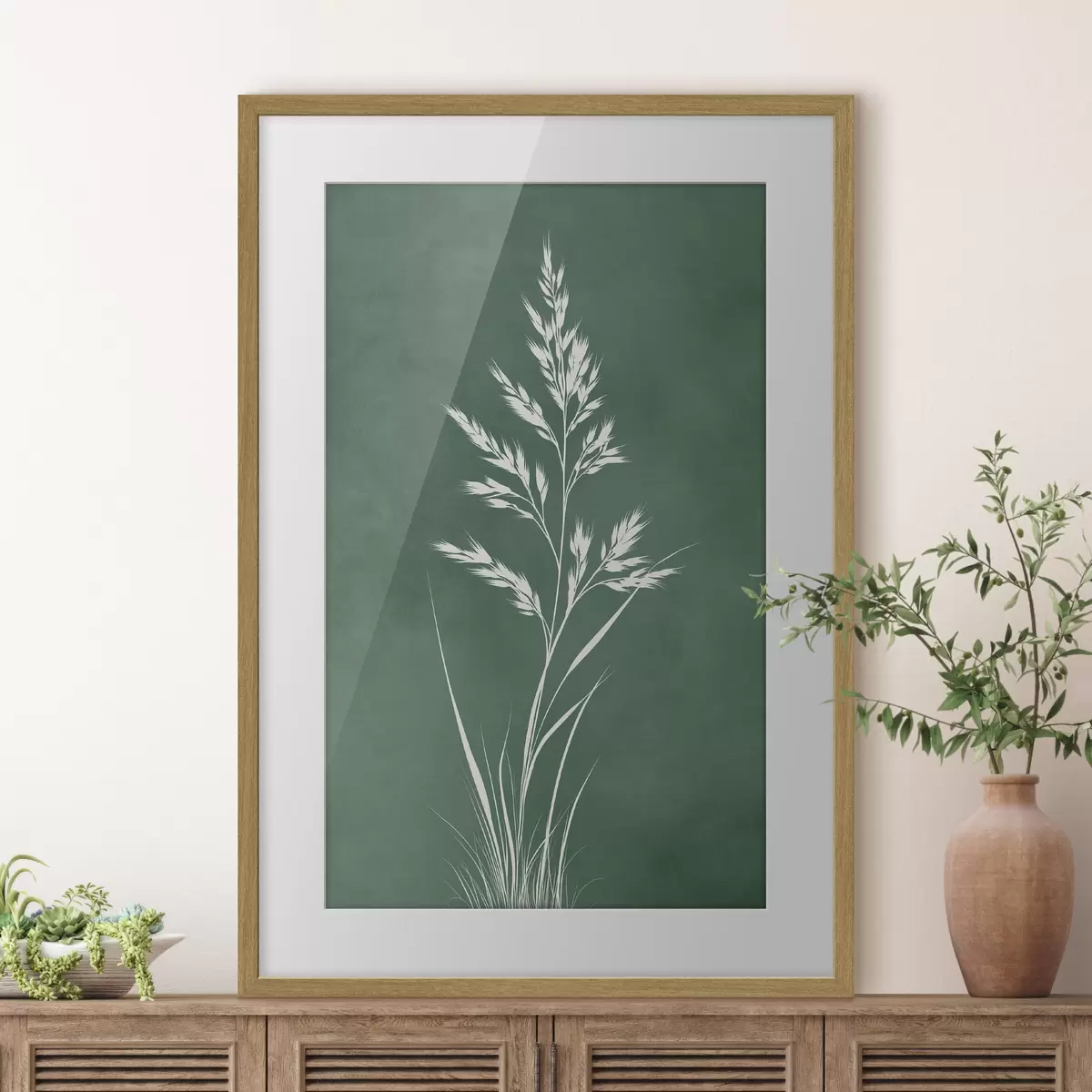 Poster Herbes et rencontre f45093