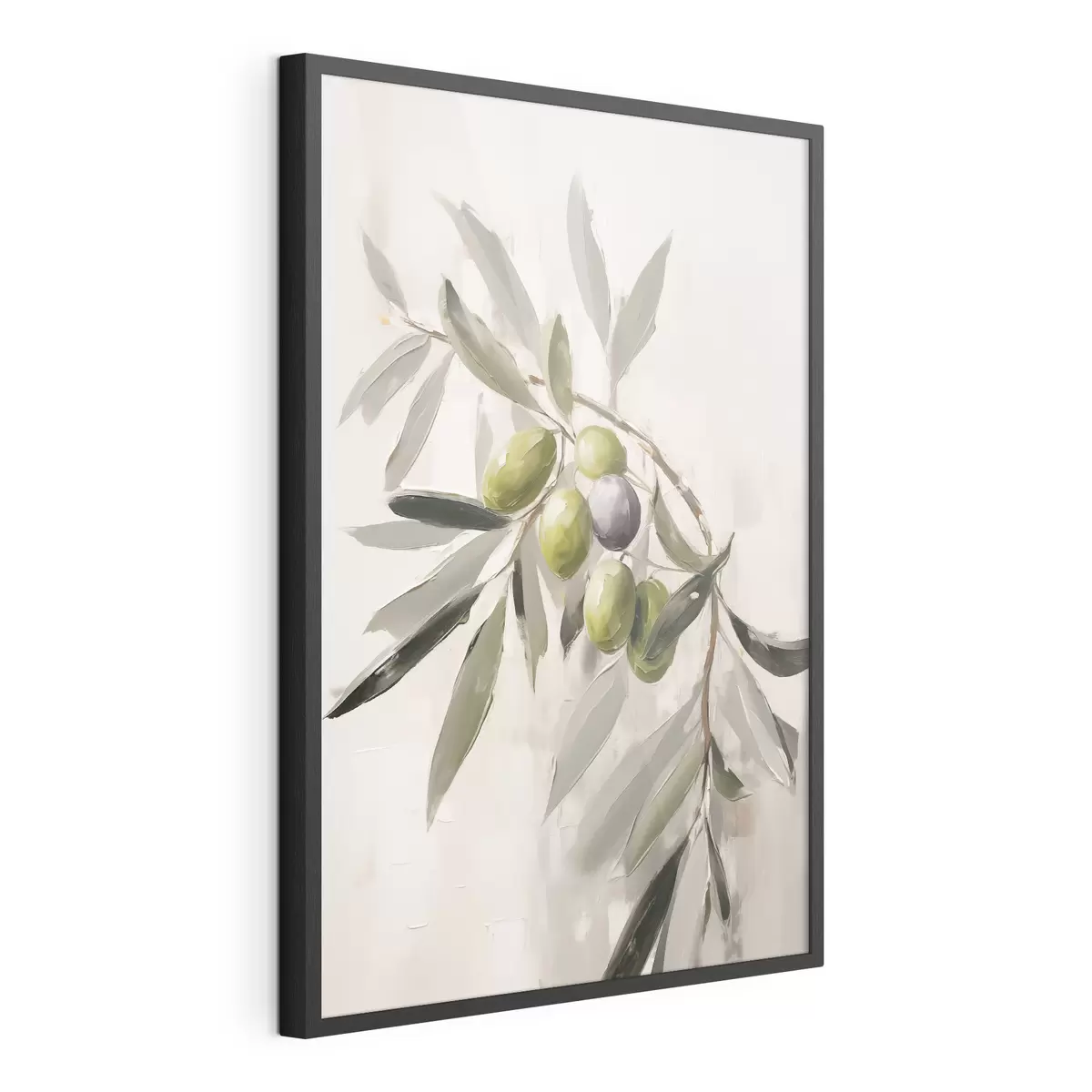Poster Olives en lumière douce f45110