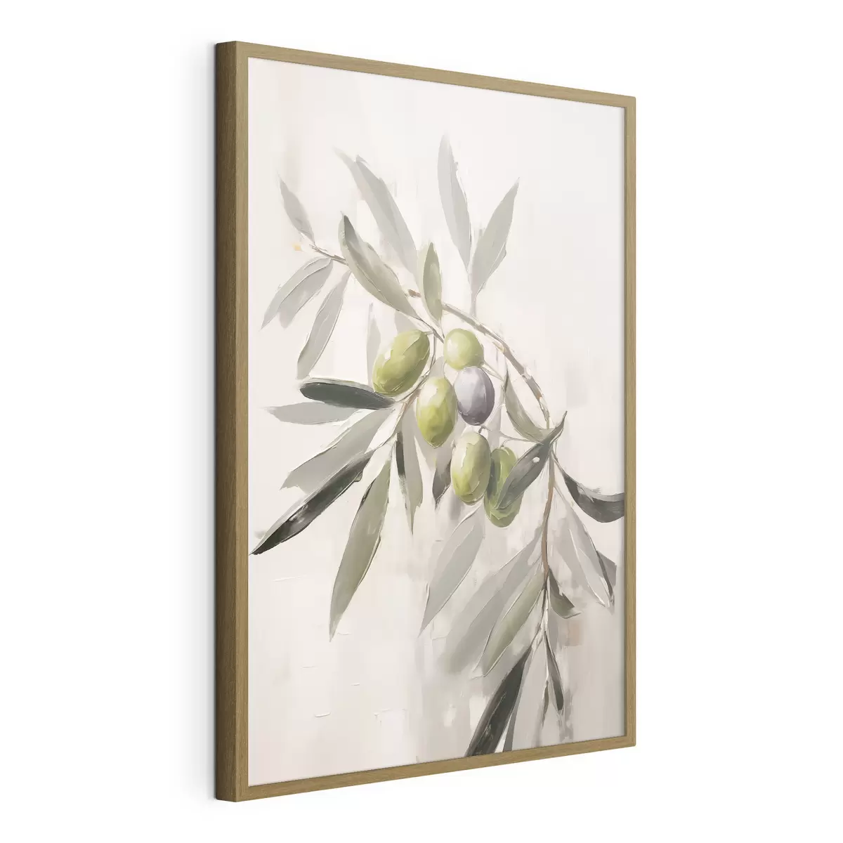 Poster Olives en lumière douce f45110