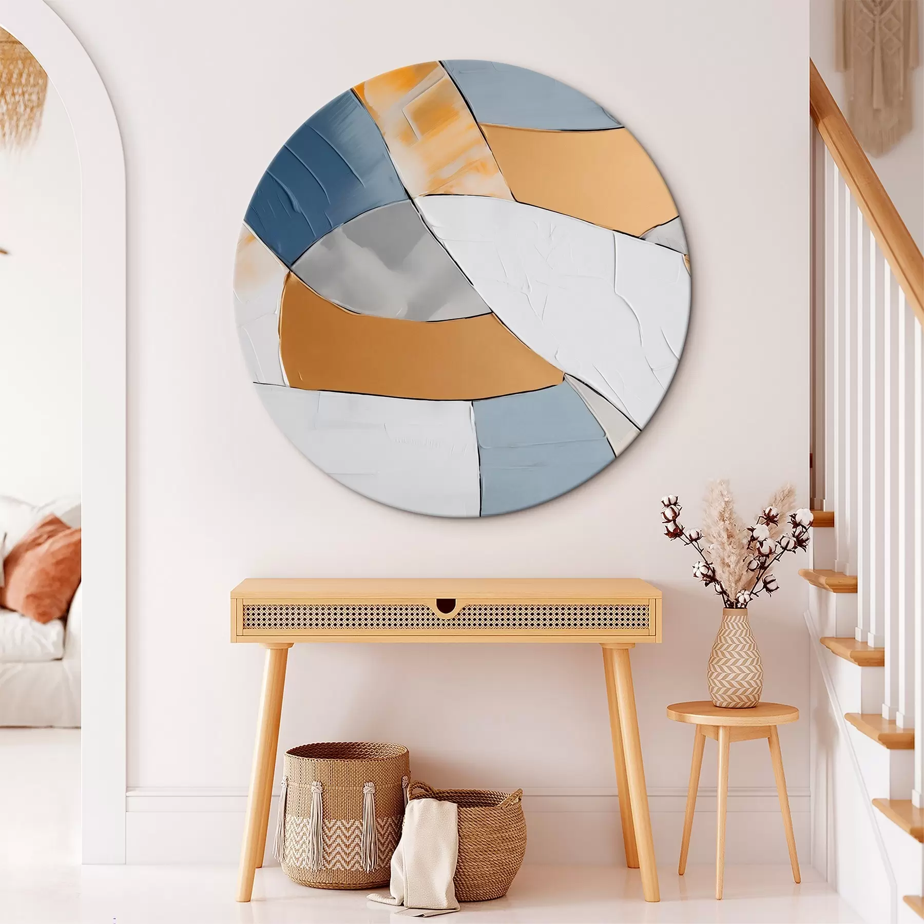 Tableau Abstraction géométrique moderne r45118
