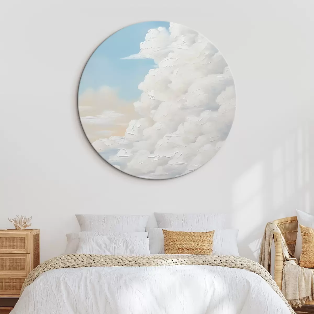 Tableaux rondes Ciel et nuages r45130