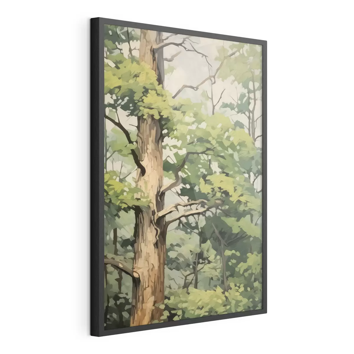 Poster Arbre et étincelle f45117