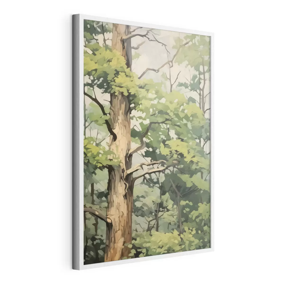Poster Arbre et étincelle f45117