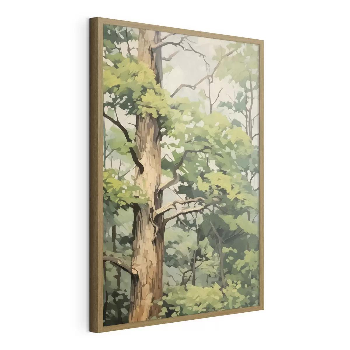 Poster Arbre et étincelle f45117