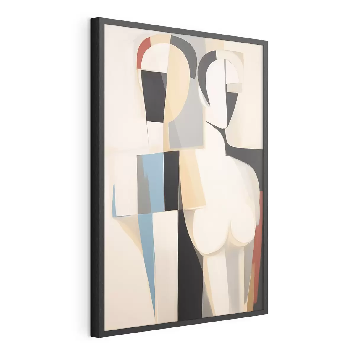 Poster Portrait abstrait d'un couple f45123