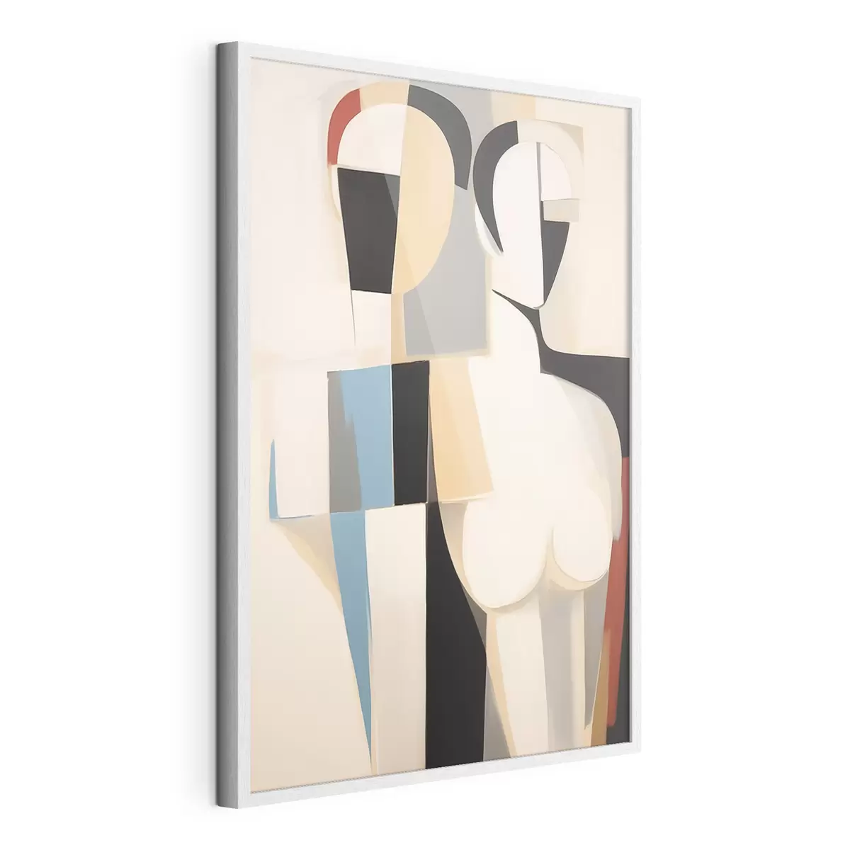 Poster Portrait abstrait d'un couple f45123
