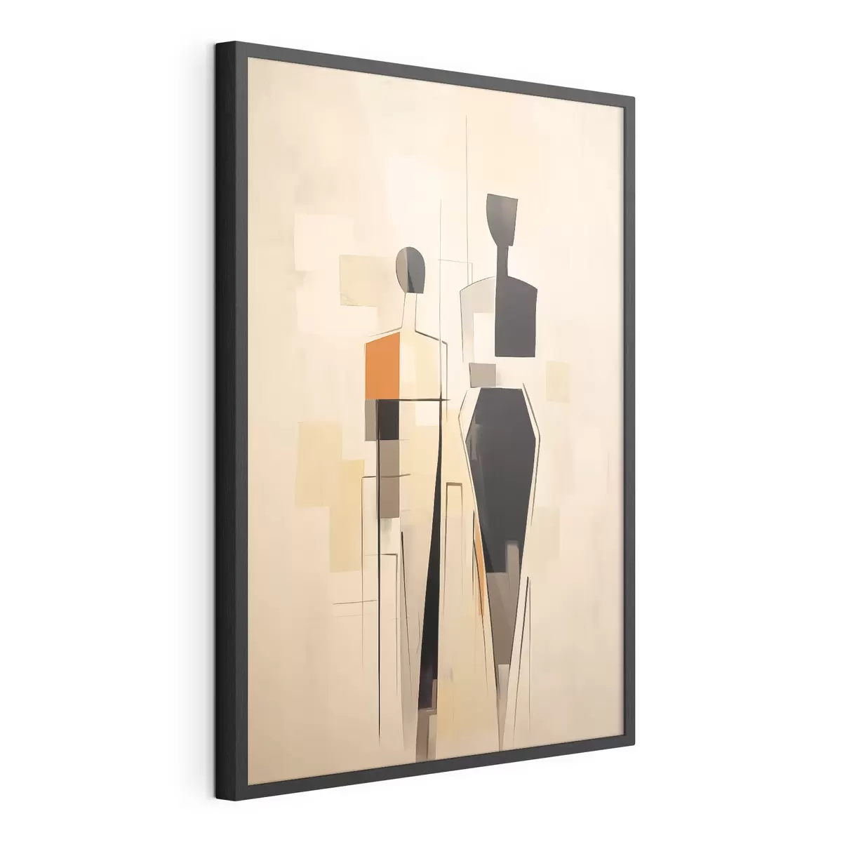 Poster Silhouettes abstraites f45124