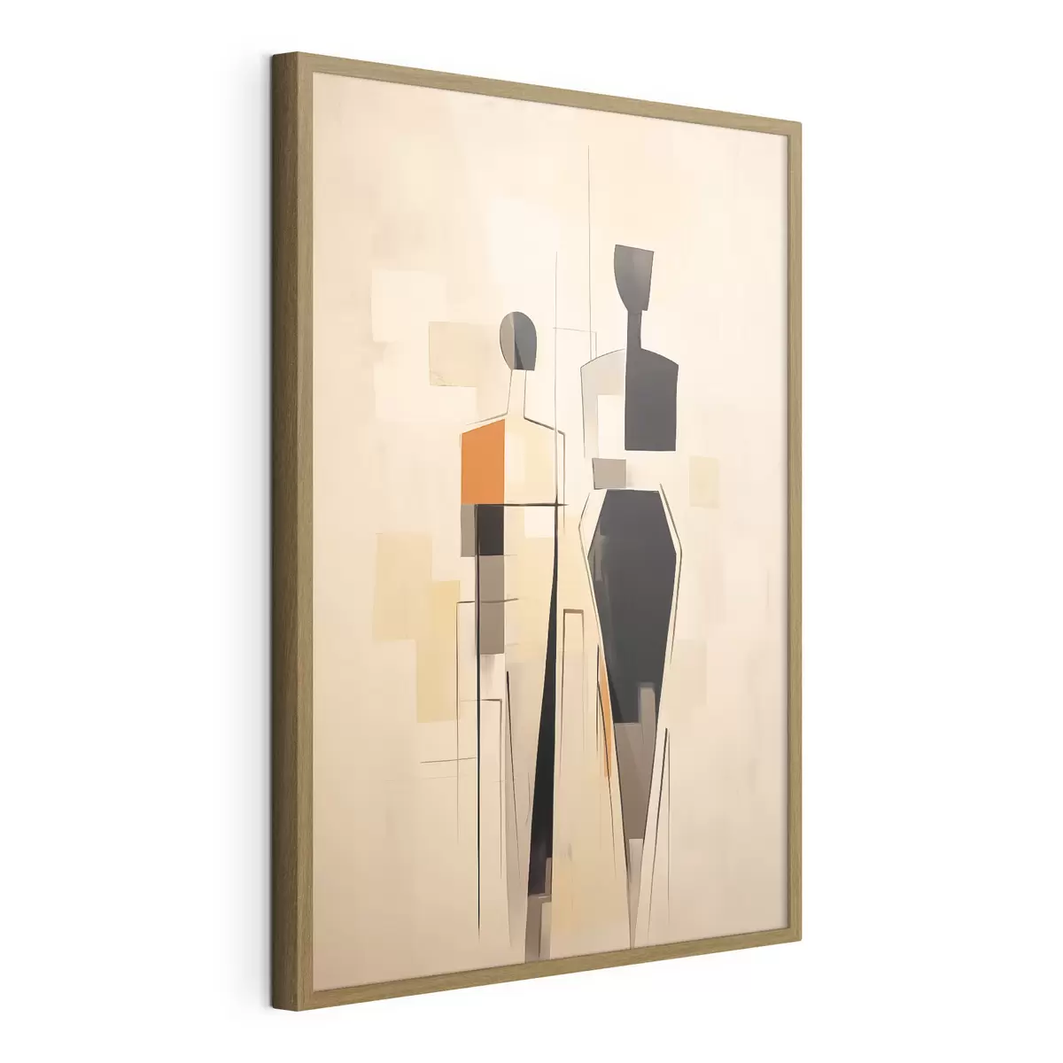 Poster Silhouettes abstraites f45124