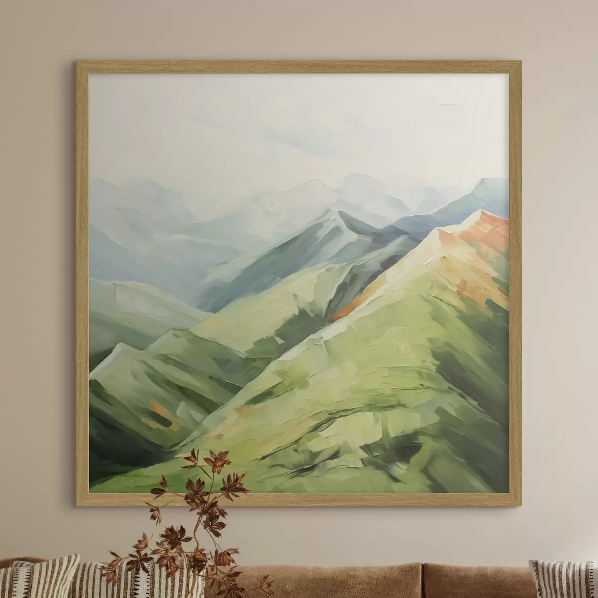 Poster Paysage de montagne f45125