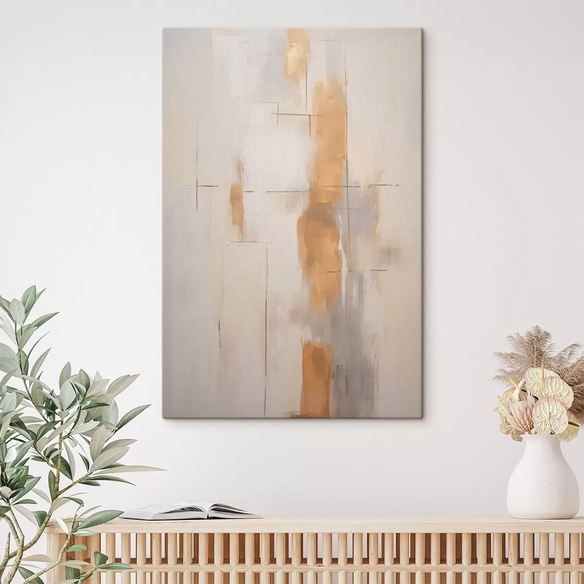 Tableau Traits et lignes abstraits s45113