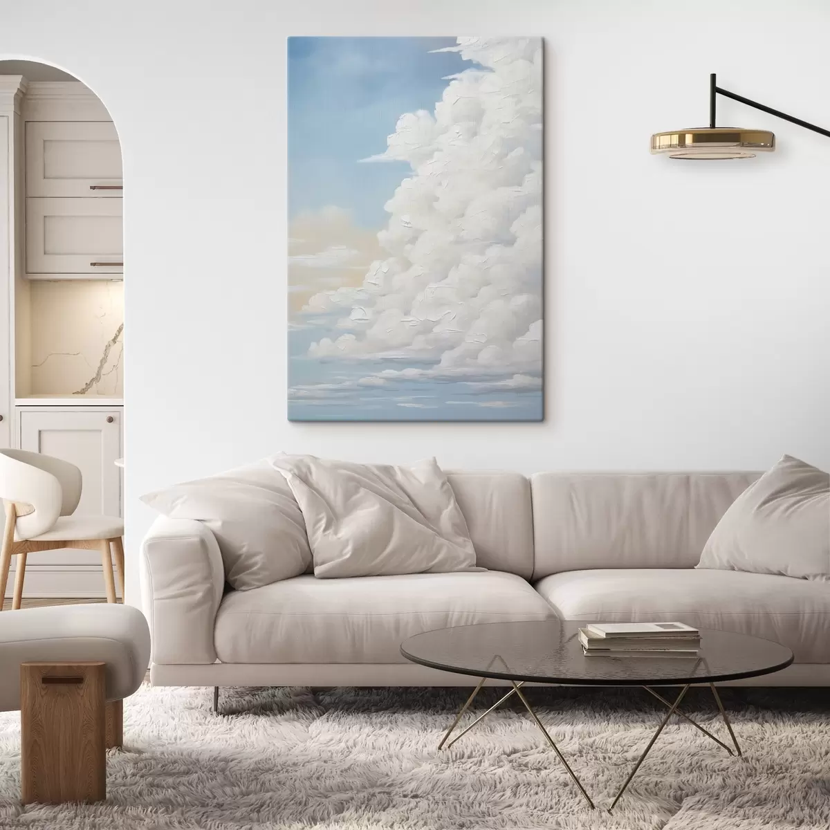 Tableau Ciel et nuages s45130
