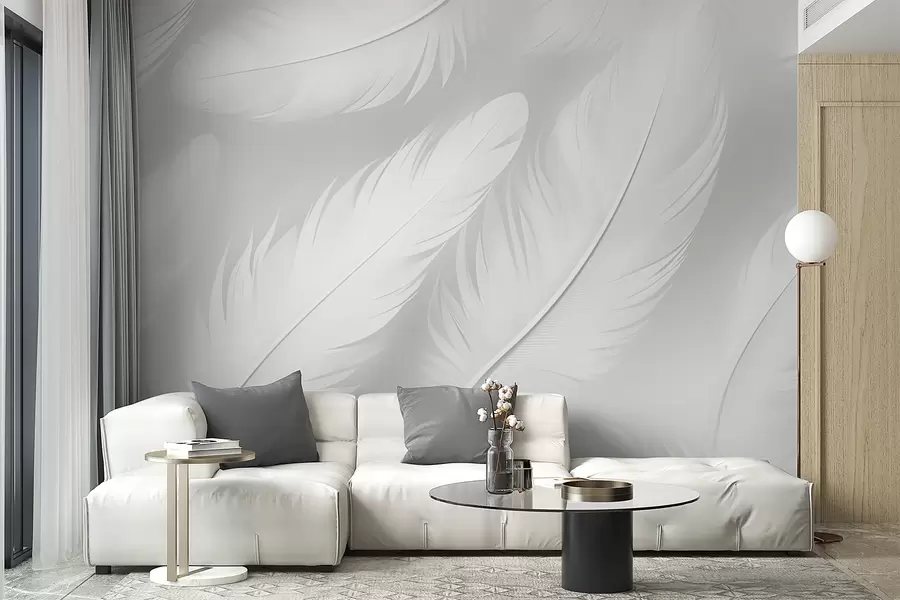 Papier peint Plumes w04273v1