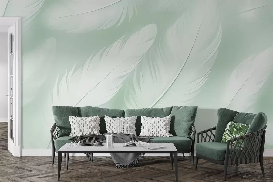 Papier peint Plumes w04273v3