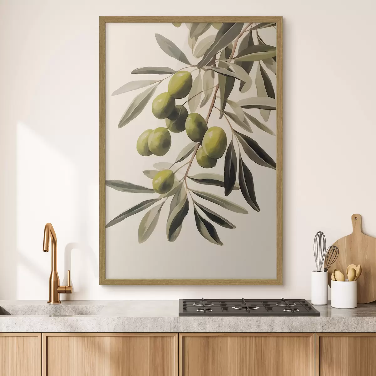 Poster Branche d'olives f45138