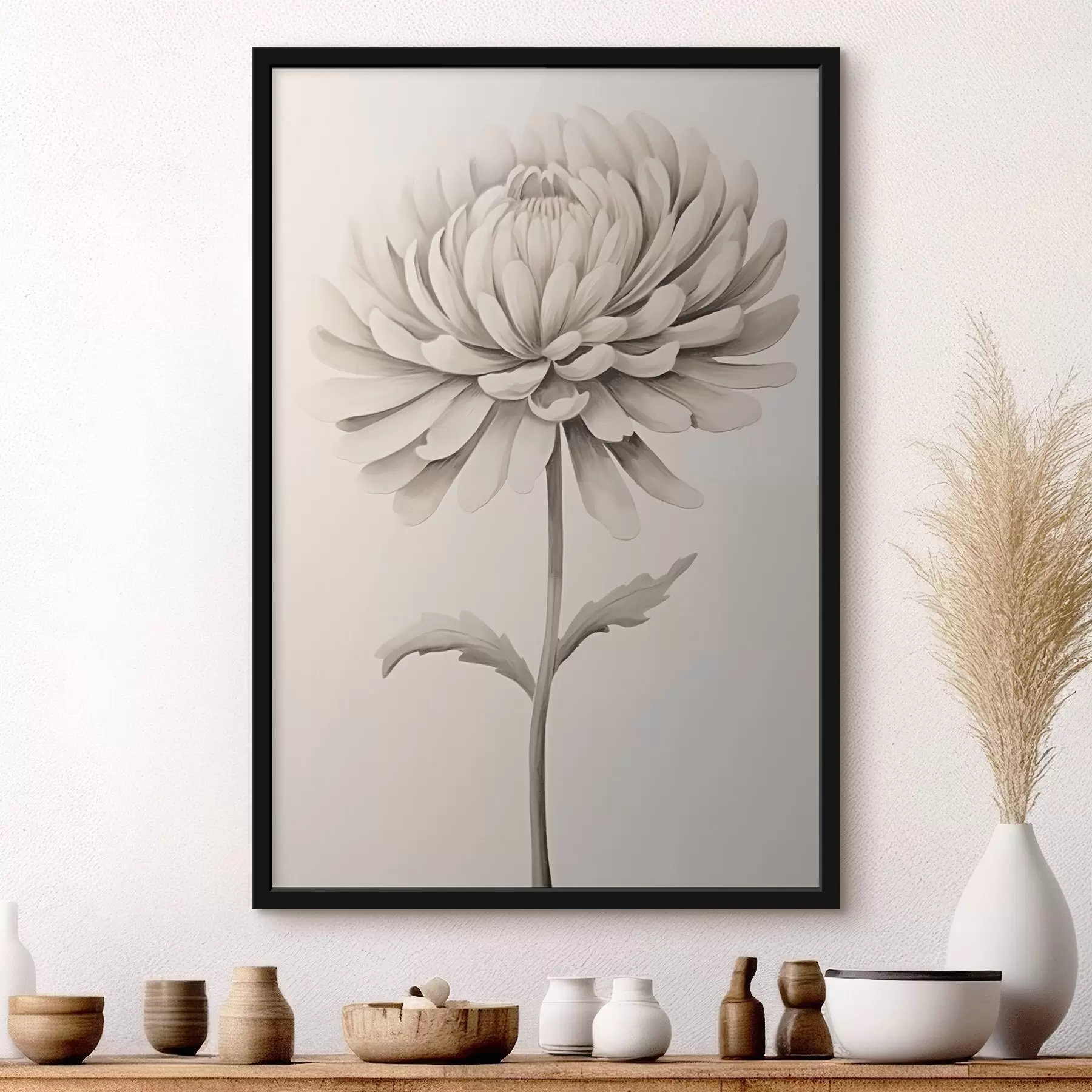 Papier peint Grande fleur f45141