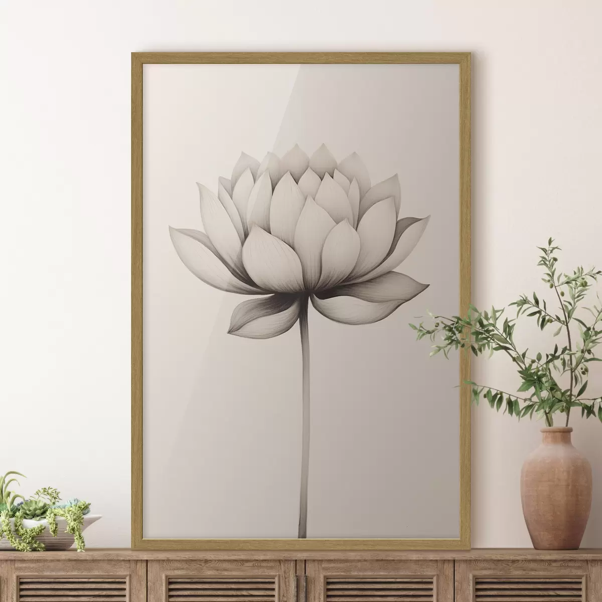 Poster Grande fleur f45142