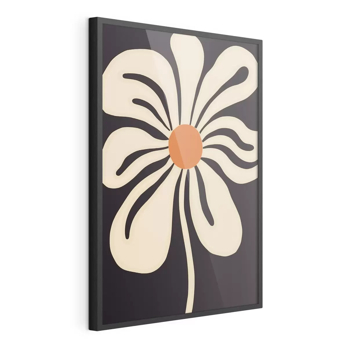 Poster Fleur stylisée f45150