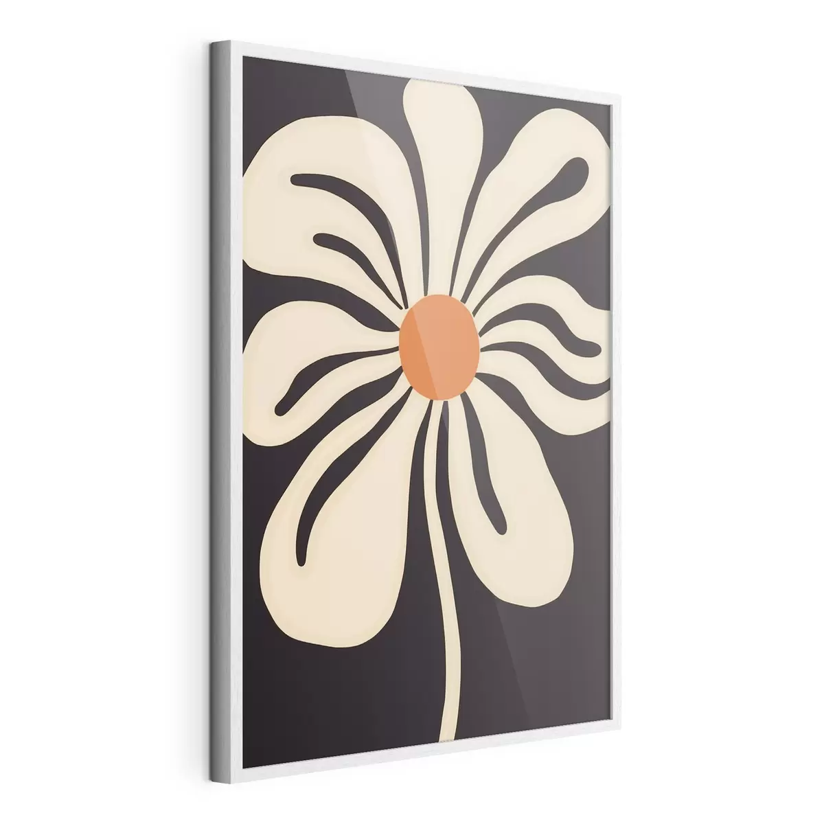 Poster Fleur stylisée f45150