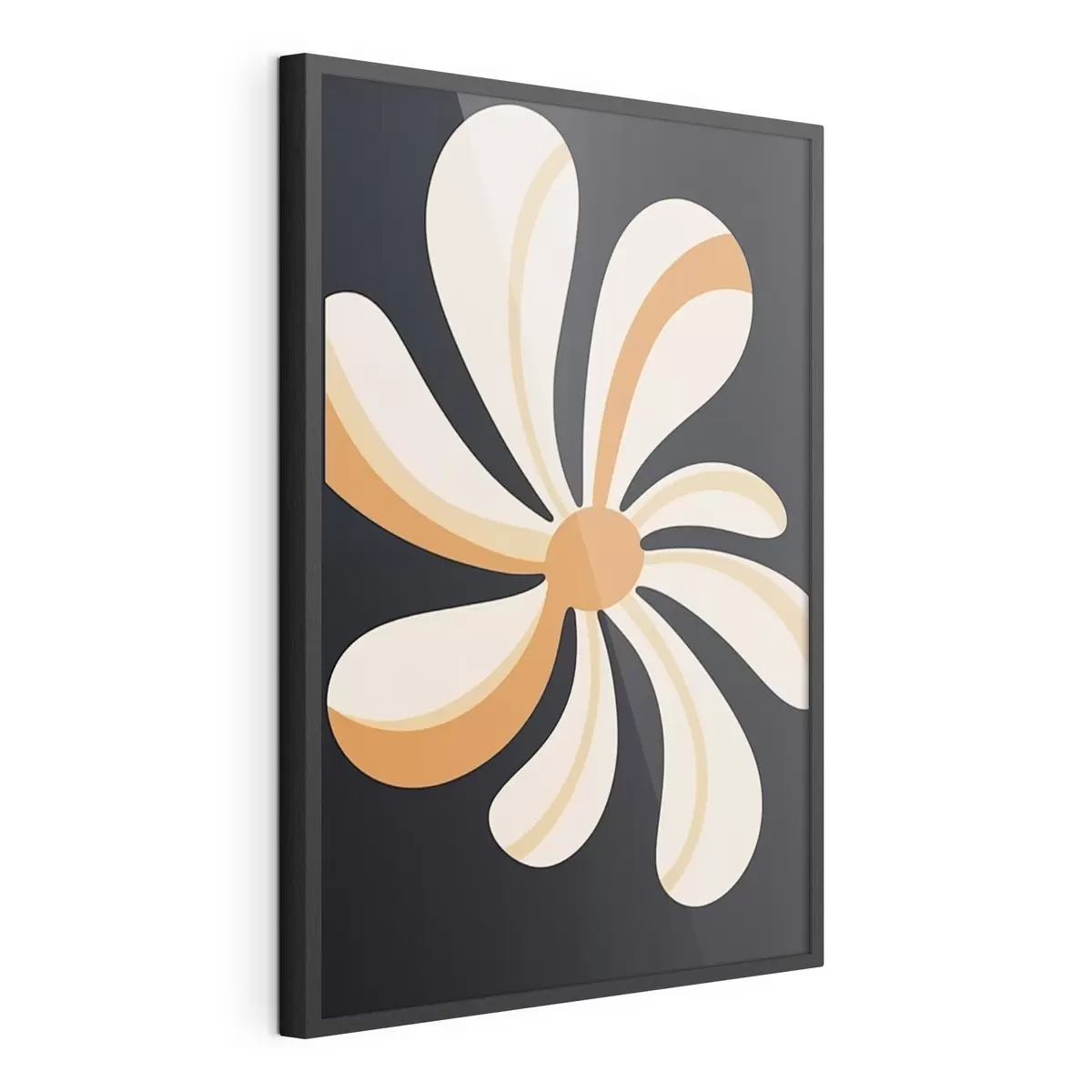 Poster Fleur stylisée f45151