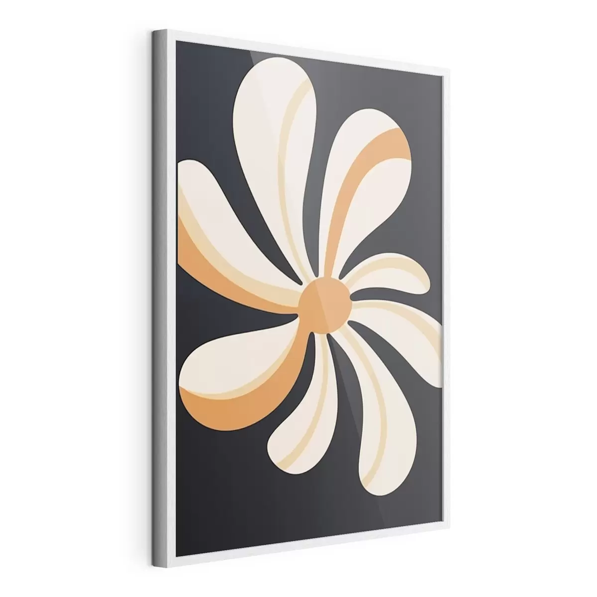 Poster Fleur stylisée f45151