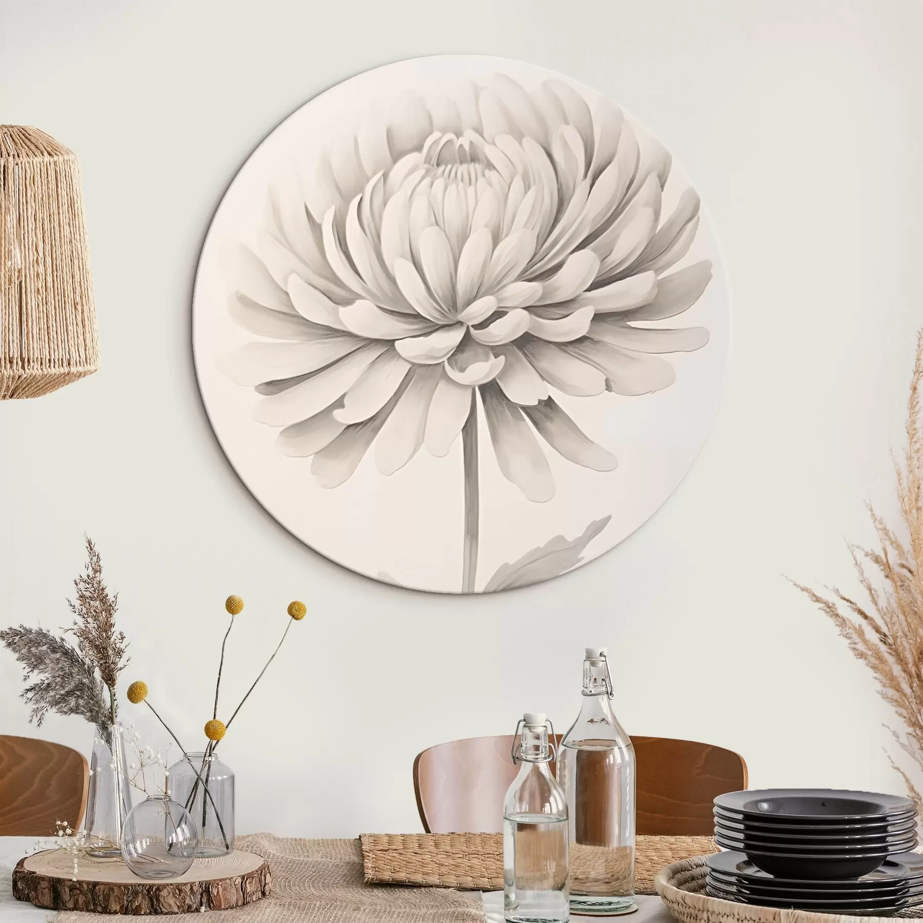 Tableau Grande fleur r45141