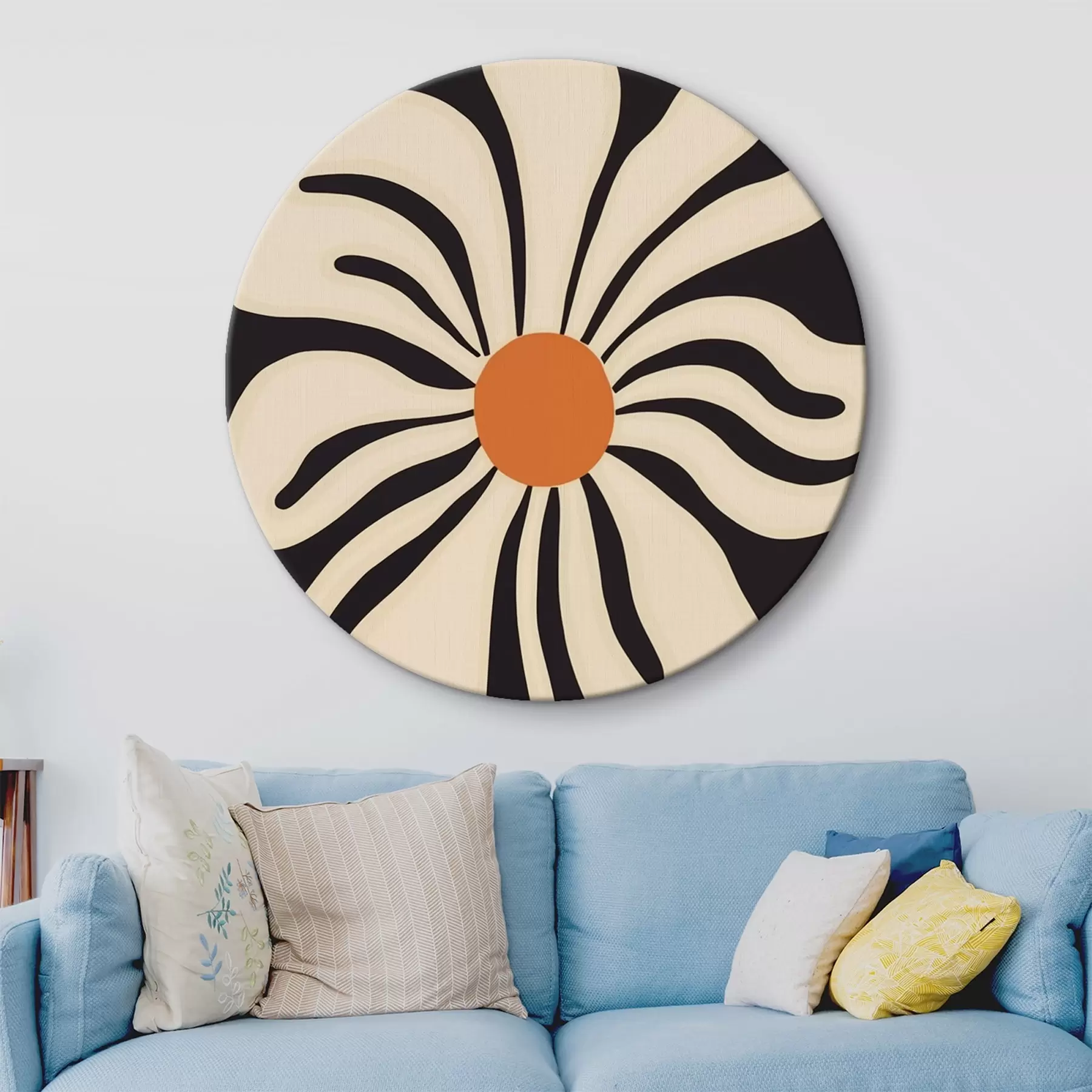 Tableau Fleur stylisée r45150