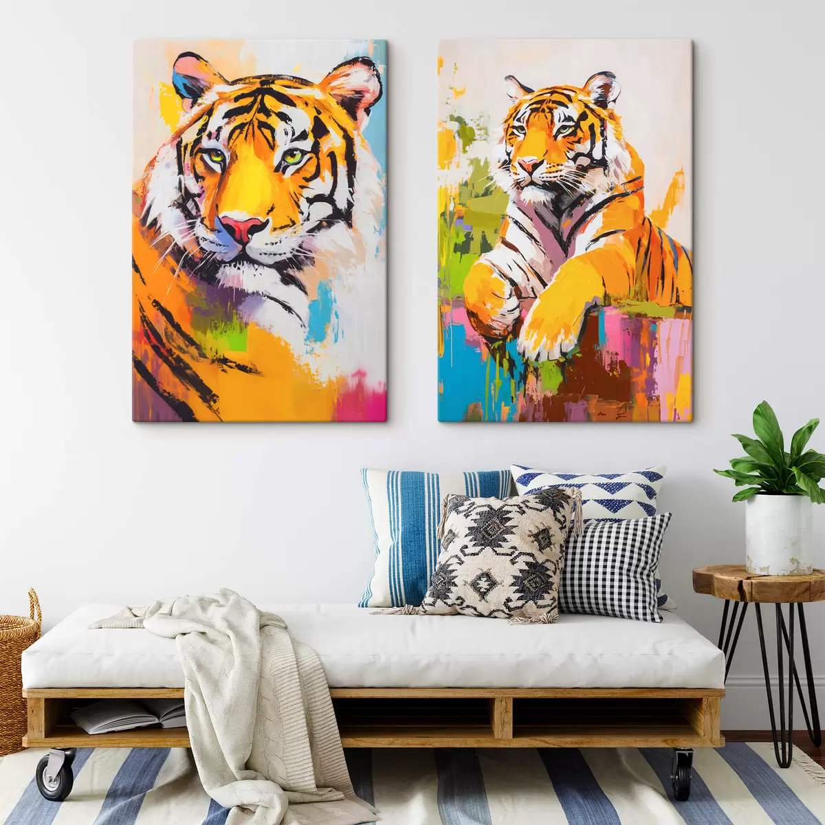 Tableau Tigers m00507