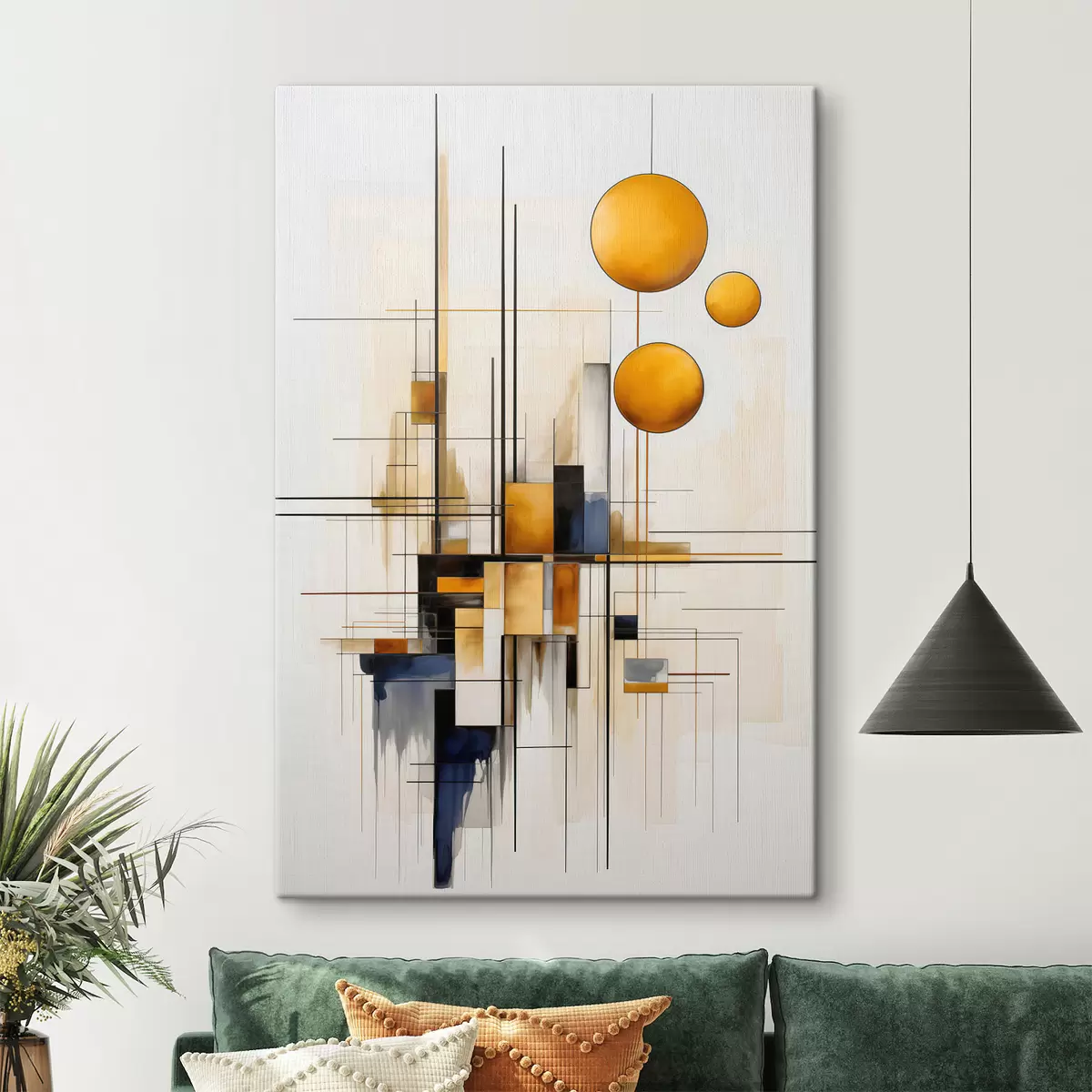 Tableau Abstraction géométrique s45159