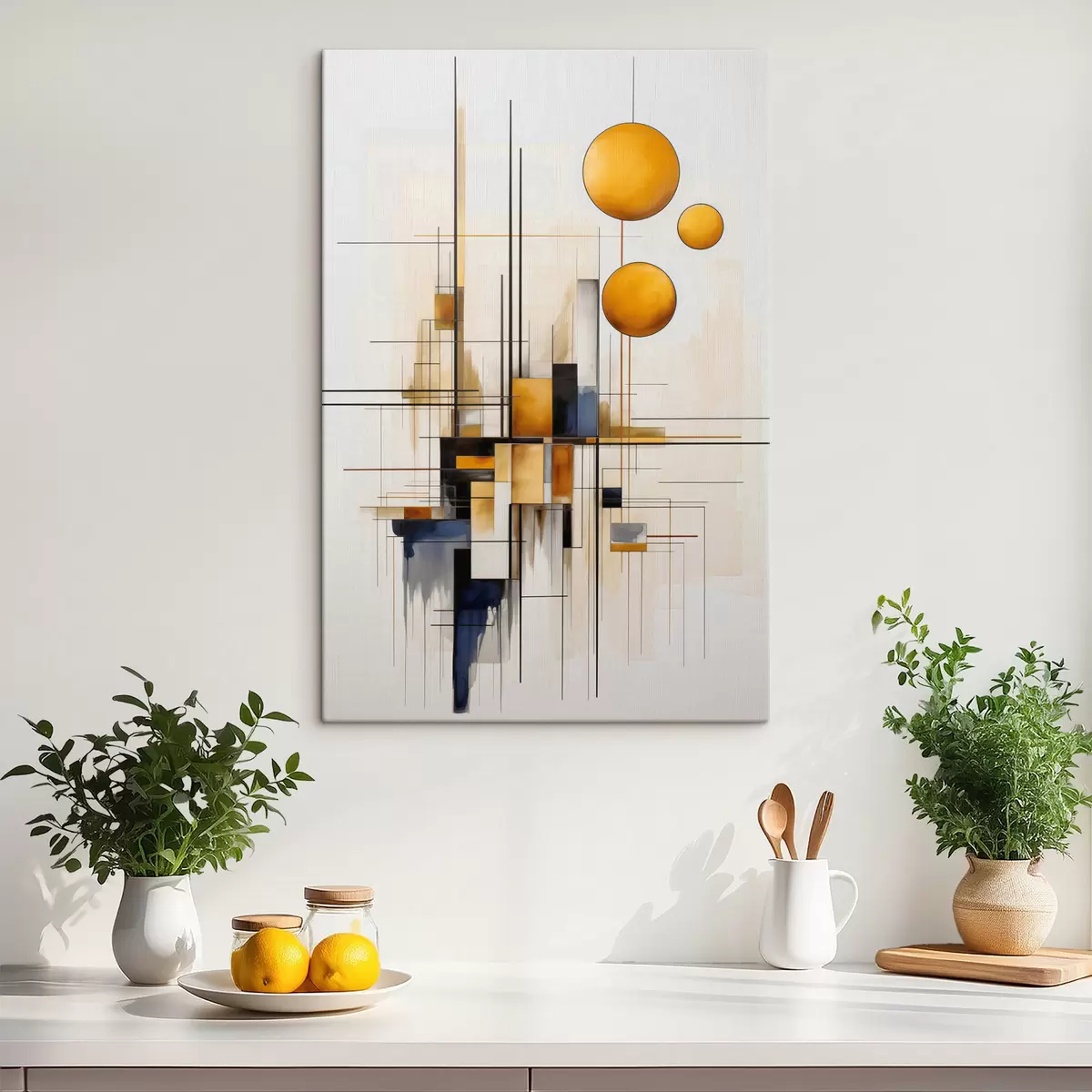 Tableau Abstraction géométrique s45159