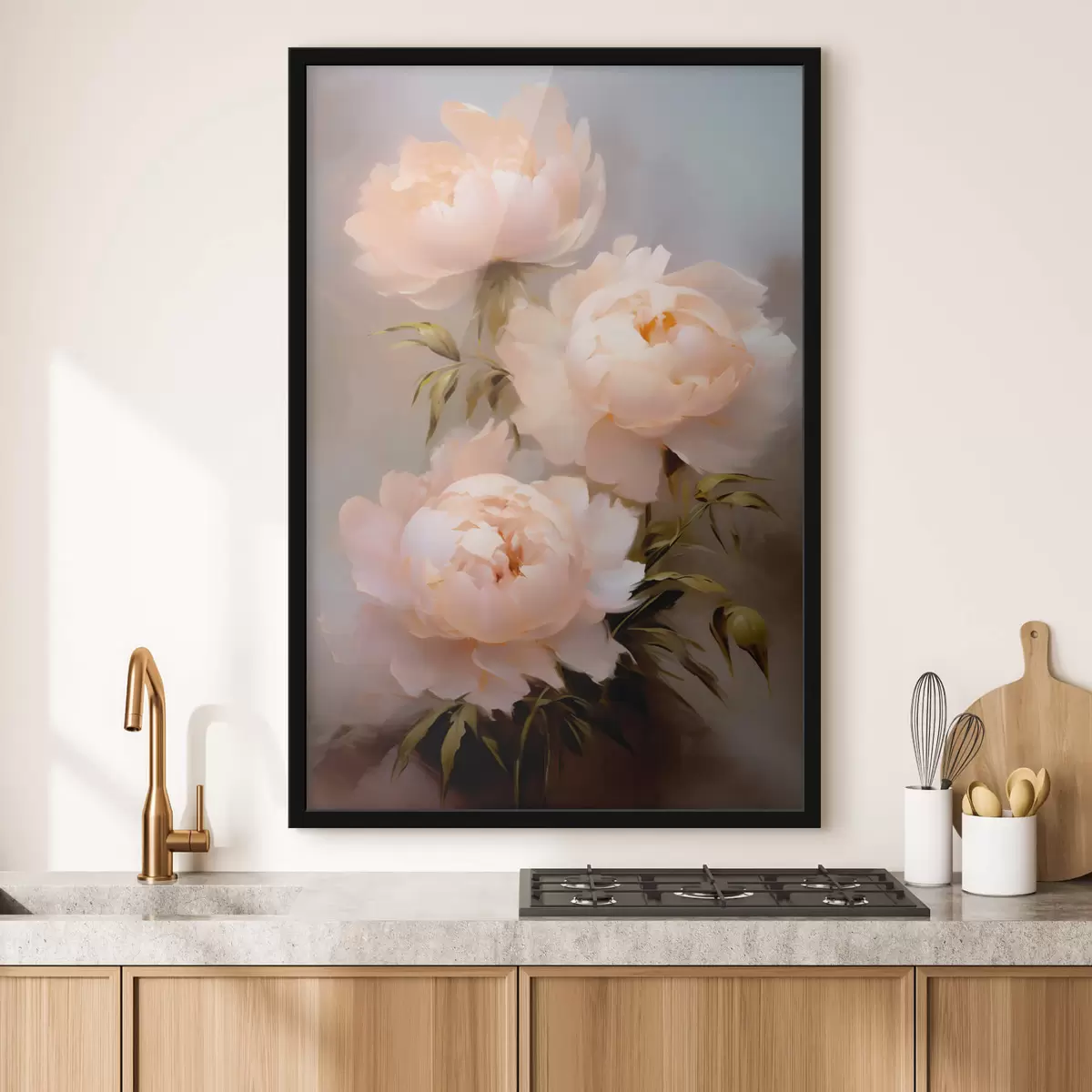 Poster Un bouquet de pivoines f44414