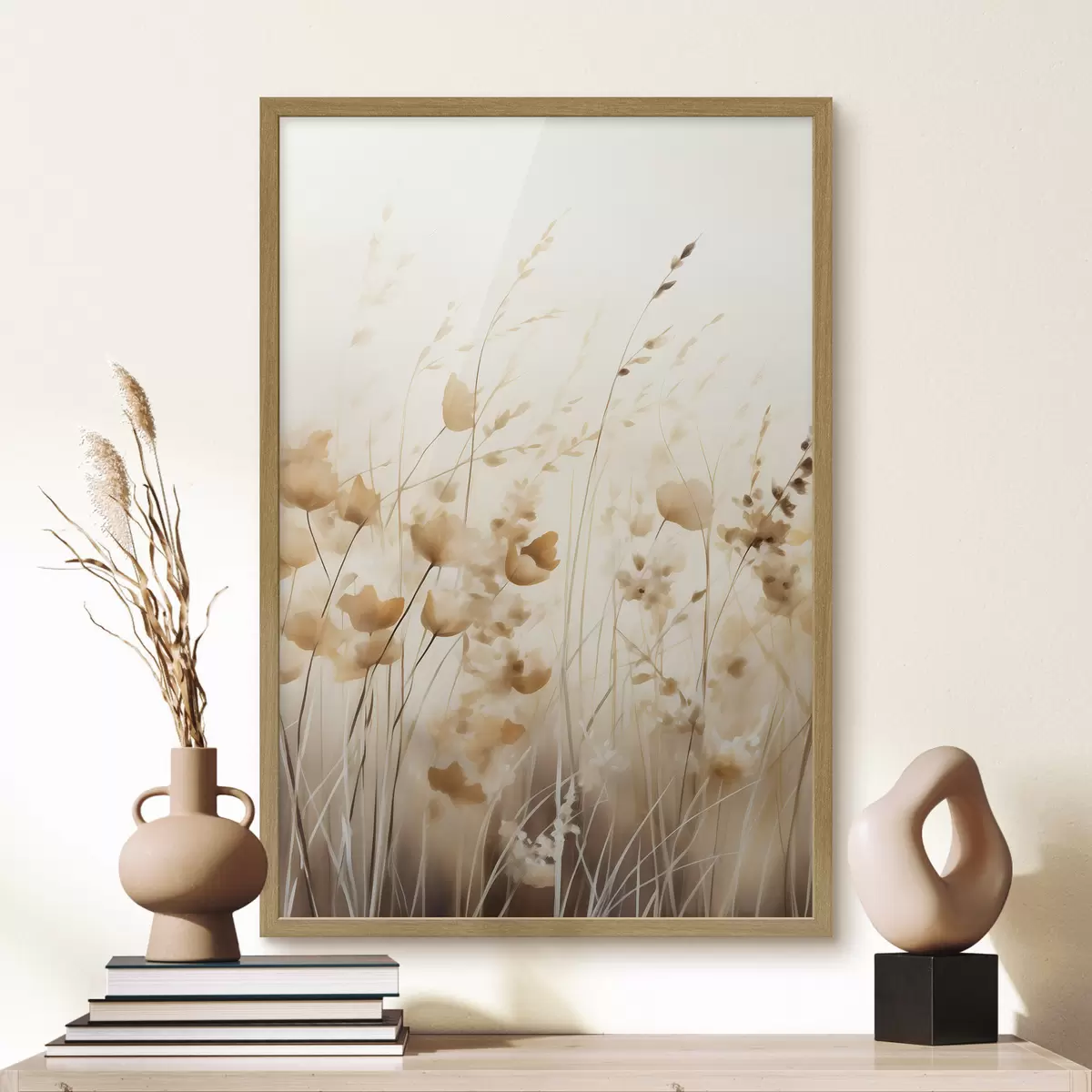 Poster Fleurs sauvages abstraites f45063