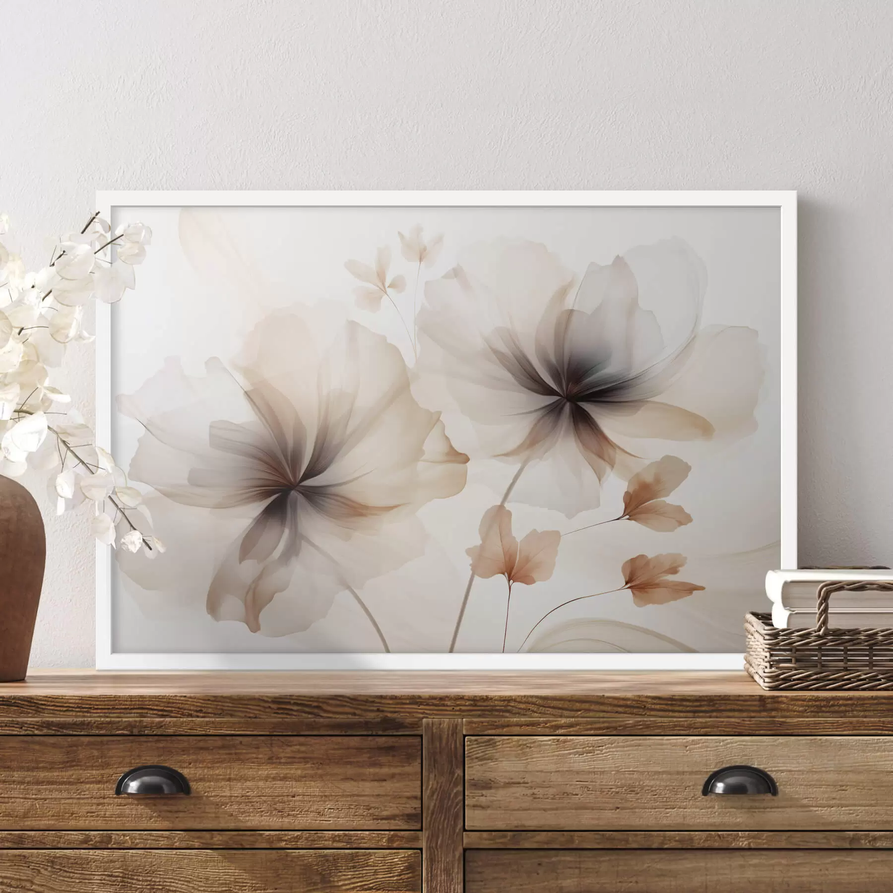 Papier peint Fleurs dans un souffle f45065