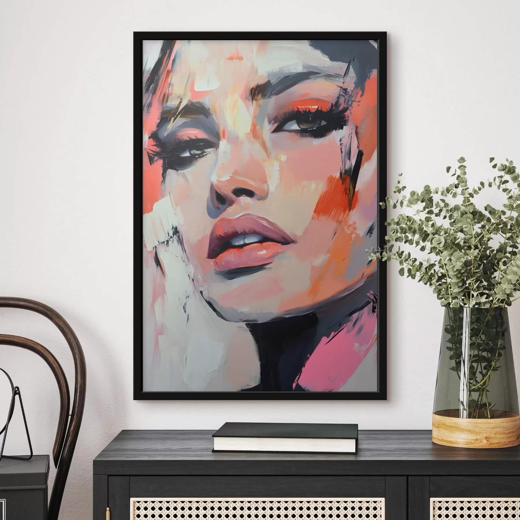 Papier peint Portrait d'une femme f45135