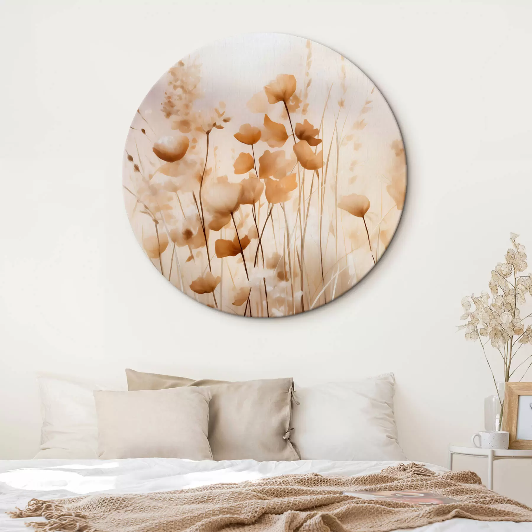Tableau Fleurs sauvages abstraites r44413